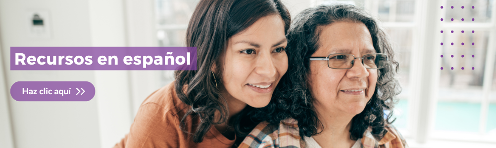 Hija abranzando a su mama. Recursos en español. Haz clic aquí.